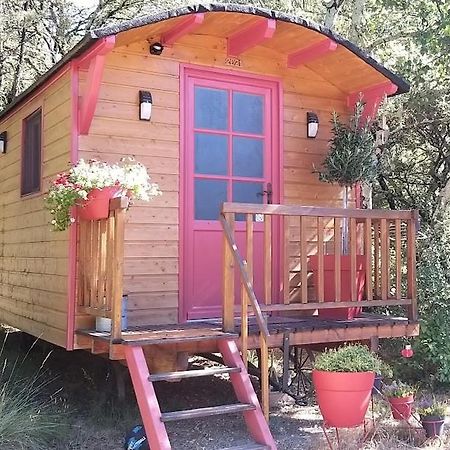 Roulotte Romantique Chauffee En Cevennes Monteils  Экстерьер фото